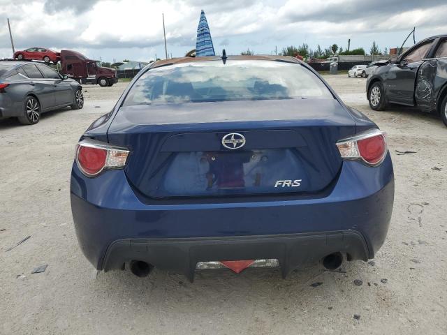 JF1ZNAA10F8705189 - 2015 TOYOTA SCION FR-S BLUE photo 6