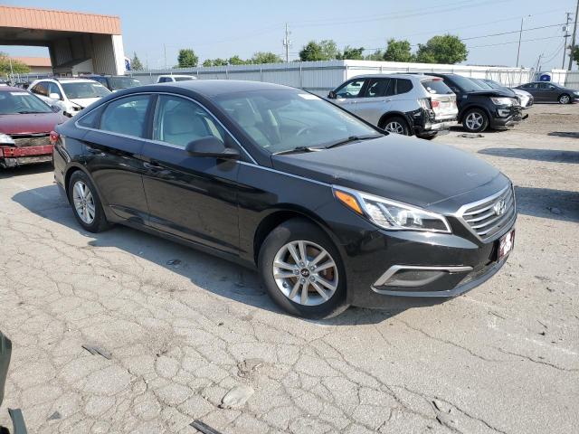 5NPE24AF5HH579348 - 2017 HYUNDAI SONATA SE BLACK photo 4