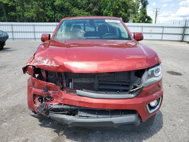 1GCGTDE38G1276981 - 2016 CHEVROLET COLORADO Z71 RED photo 5