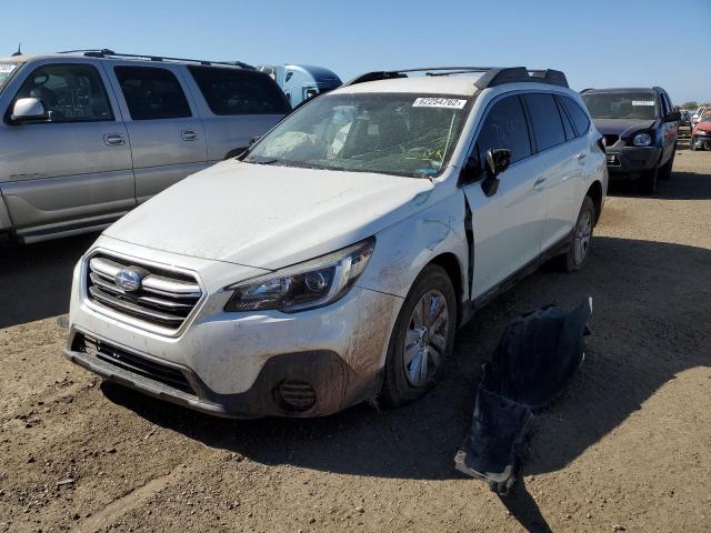 4S4BSABC6K3295134 - 2019 SUBARU OUTBACK 2.5I WHITE photo 2