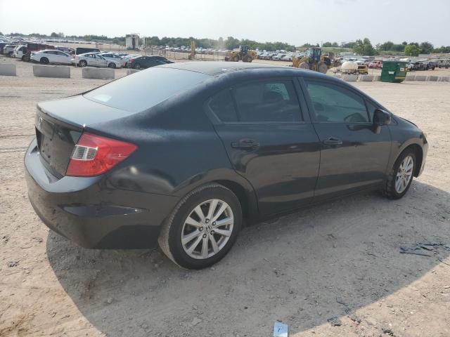 2HGFB2F98CH577401 - 2012 HONDA CIVIC EXL 黑色 照片 3