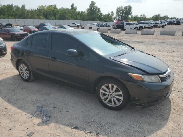 2HGFB2F98CH577401 - 2012 HONDA CIVIC EXL 黑色 照片 4