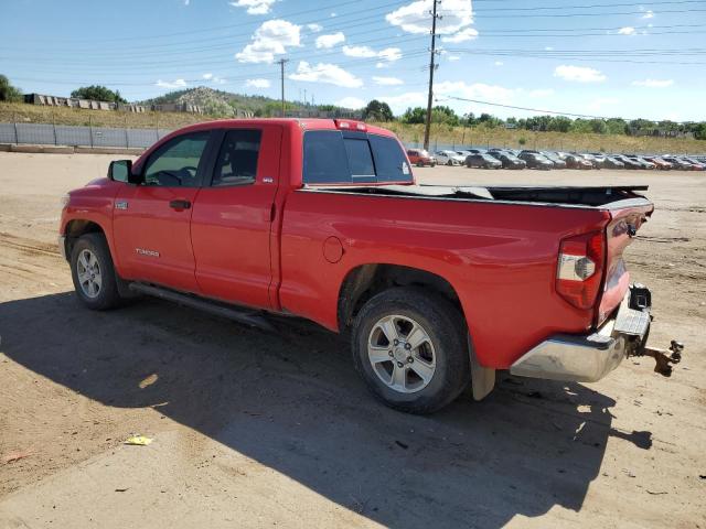 5TFUW5F17EX360863 - 2014 TOYOTA TUNDRA DOUBLE CAB SR/SR5 RED photo 2