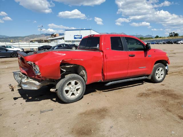 5TFUW5F17EX360863 - 2014 TOYOTA TUNDRA DOUBLE CAB SR/SR5 RED photo 3