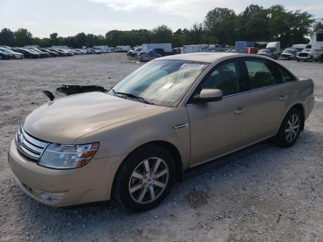 1FAHP24W88G147314 - 2008 FORD TAURUS SEL GOLD photo 1