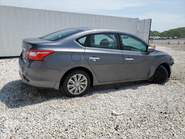 3N1AB7AP9KY406986 - 2019 NISSAN SENTRA S GRAY photo 3