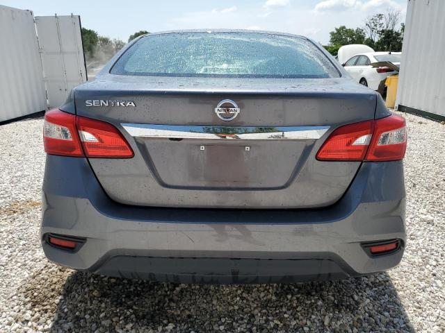 3N1AB7AP9KY406986 - 2019 NISSAN SENTRA S GRAY photo 6