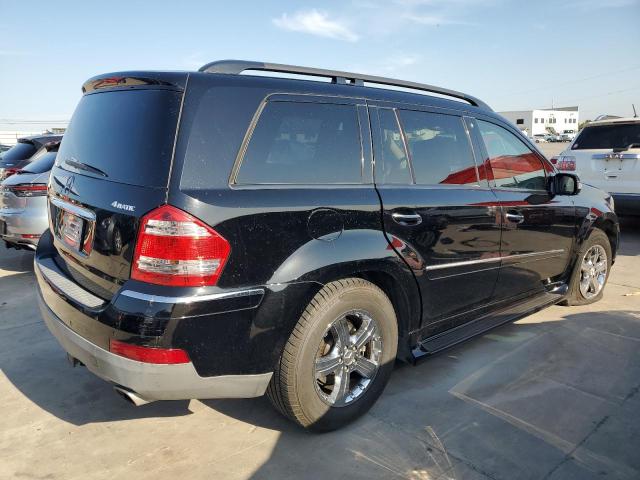 4JGBF71E27A243593 - 2007 MERCEDES-BENZ GL 450 4MATIC BLACK photo 3