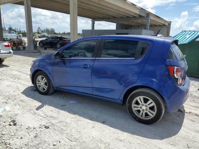 1G1JC6SH5E4212001 - 2014 CHEVROLET SONIC LT Синій фото 2
