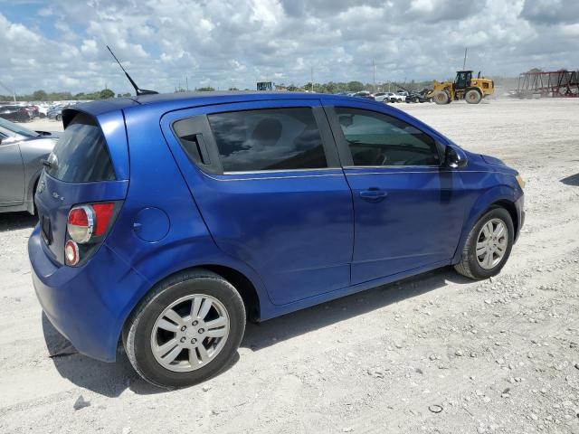 1G1JC6SH5E4212001 - 2014 CHEVROLET SONIC LT Синій фото 3