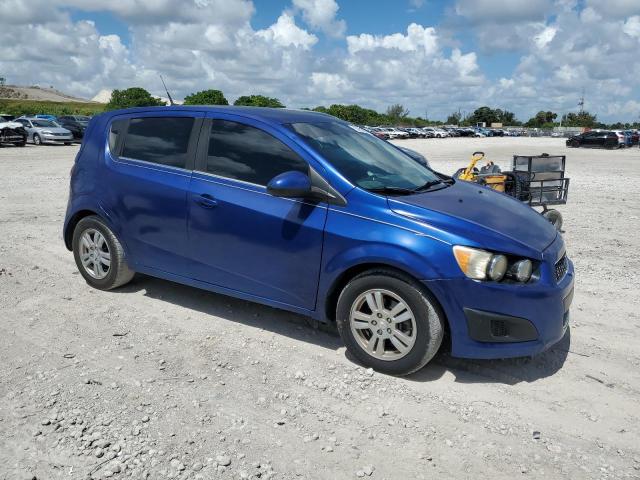 1G1JC6SH5E4212001 - 2014 CHEVROLET SONIC LT Синій фото 4