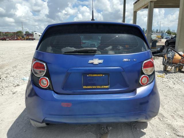 1G1JC6SH5E4212001 - 2014 CHEVROLET SONIC LT Синій фото 6