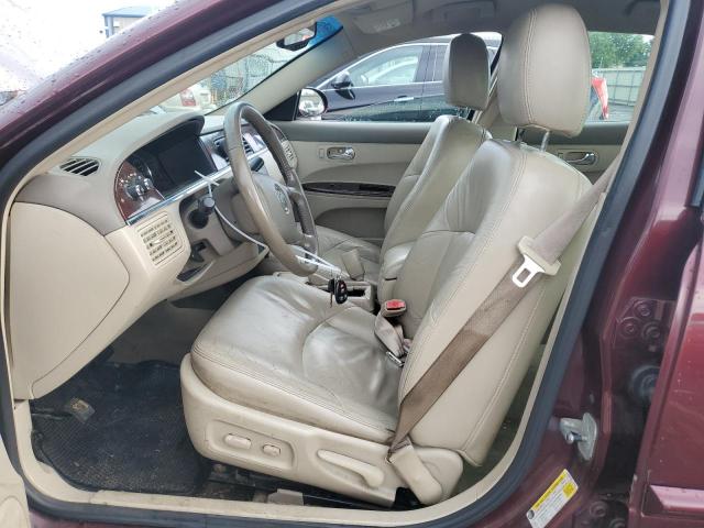 2G4WD582971188254 - 2007 BUICK LACROSSE CXL MAROON photo 7