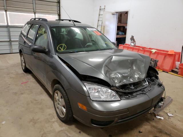 1FAFP36N07W121232 - 2007 FORD FOCUS ZXW GRAY photo 1