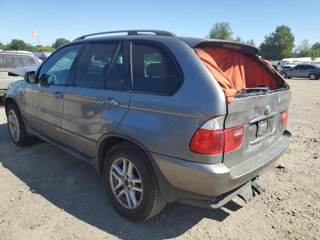 5UXFB53515LV18731 - 2005 BMW X5 4.4I GRAY photo 2