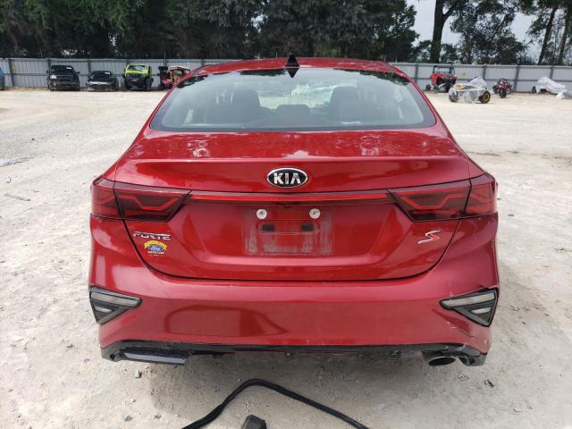 3KPF34AD2KE018424 - 2019 KIA FORTE GT LINE RED photo 6