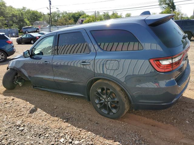 1C4RDHDG2MC573407 - 2021 DODGE DURANGO GT BLUE photo 2