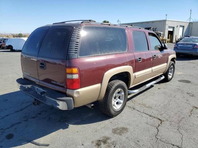 3GNEC16T7YG198174 - 2000 CHEVROLET SUBURBAN C1500 BURGUNDY photo 4