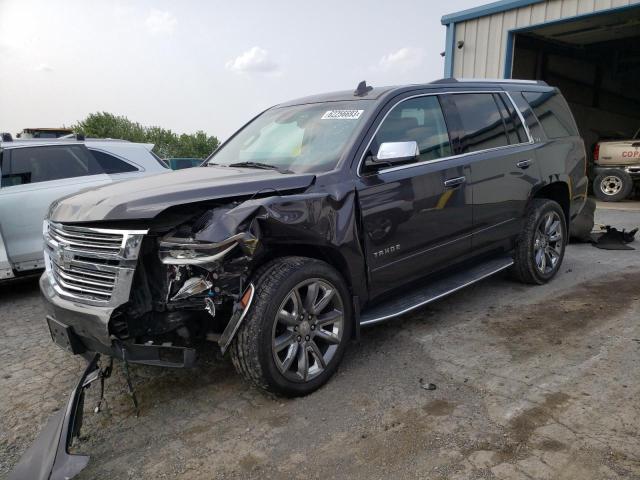 1GNSKCKCXGR266652 - 2016 CHEVROLET TAHOE K1500 LTZ GRAY photo 1