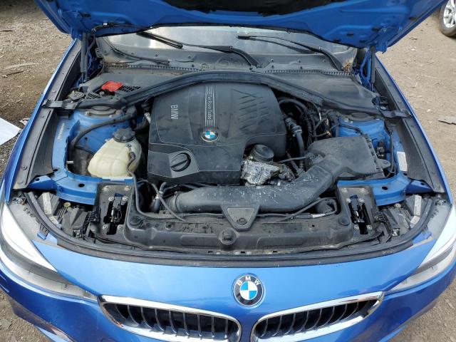 WBA3X9C5XED153373 - 2014 BMW 335 XIGT BLUE photo 11