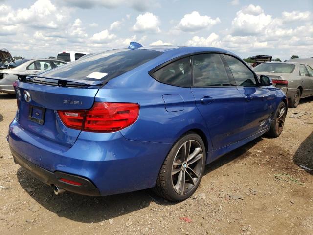 WBA3X9C5XED153373 - 2014 BMW 335 XIGT BLUE photo 3