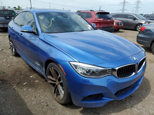 WBA3X9C5XED153373 - 2014 BMW 335 XIGT BLUE photo 4