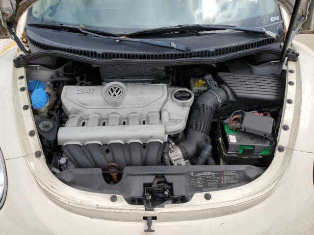 3VWRW3AL5AM003262 - 2010 VOLKSWAGEN NEW BEETLE CREAM photo 11