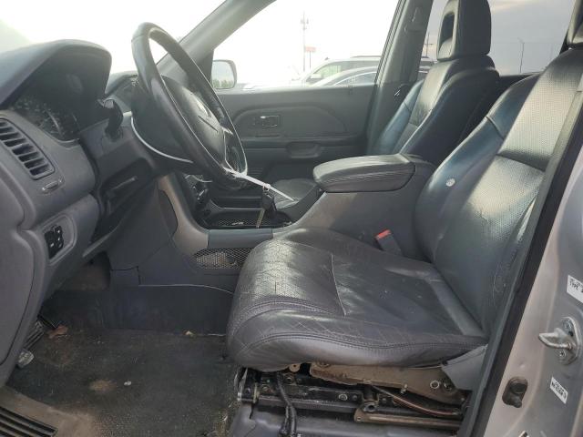 2HKYF18624H555931 - 2004 HONDA PILOT EXL SILVER photo 7