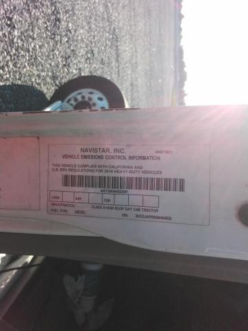 3HSDJAPR4GN464832 - 2016 INTERNATIONAL PROSTAR 白色 照片 12