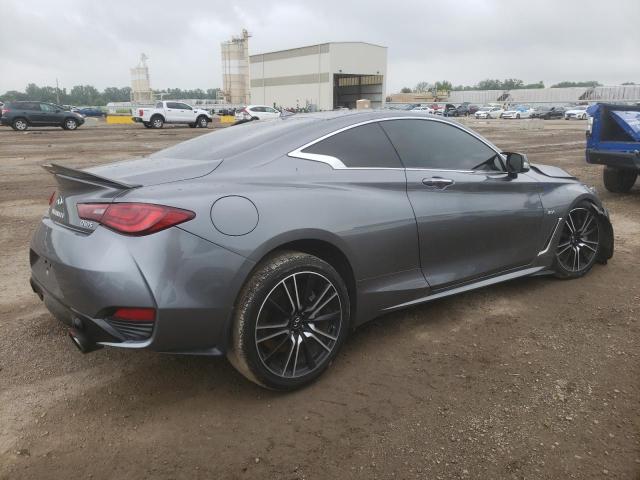 JN1EV7EL7JM390773 - 2018 INFINITI Q60 LUXE 300 GRAY photo 3