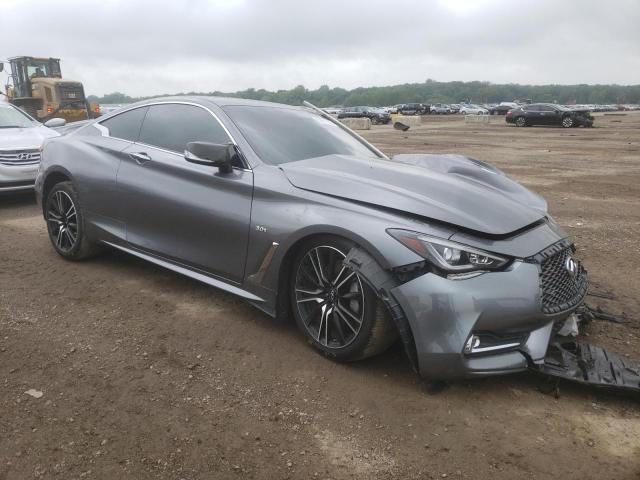 JN1EV7EL7JM390773 - 2018 INFINITI Q60 LUXE 300 GRAY photo 4