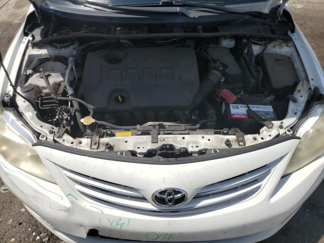 JTDBU4EE7DJ120631 - 2013 TOYOTA COROLLA BASE WHITE photo 11