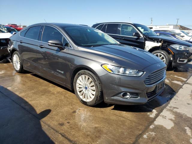 3FA6P0LU8GR203772 - 2016 FORD FUSION SE HYBRID GRAY photo 4