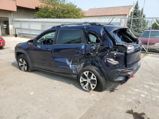 1C4PJMBS7FW785561 - 2015 JEEP CHEROKEE TRAILHAWK BLUE photo 2