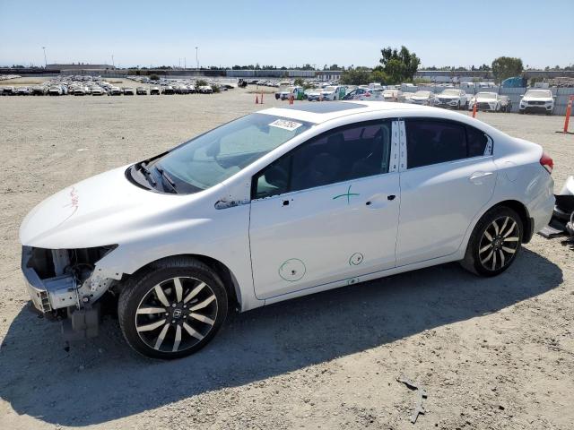 19XFB2F97FE261227 - 2015 HONDA CIVIC EXL 白色 照片 1