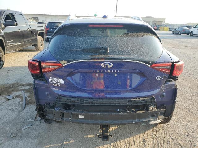 SJKCH5CR9HA032641 - 2017 INFINITI QX30 BASE BLUE photo 6