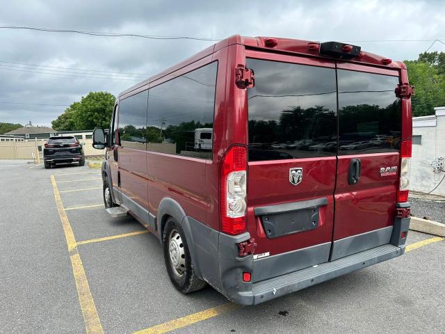 3C6TRVAG1FE511686 - 2015 RAM PROMASTER 1500 STANDARD RED photo 2