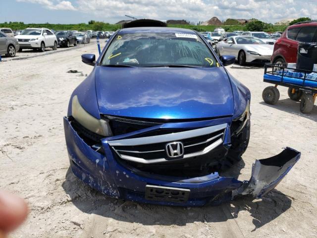 1HGCS1B31BA007591 - 2011 HONDA ACCORD LX-S BLUE photo 5