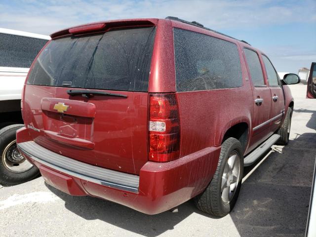 1GNSKKE76ER172533 - 2014 CHEVROLET SUBURBAN K1500 LTZ RED photo 4