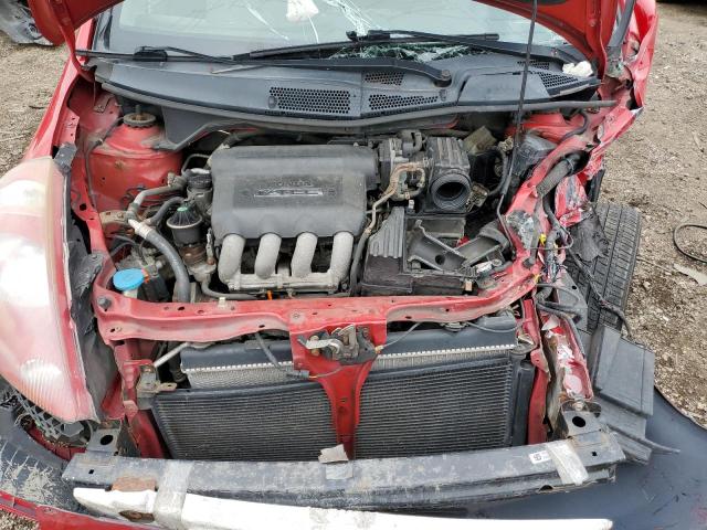 JHMGD38657S004944 - 2007 HONDA FIT S 红色 照片 11
