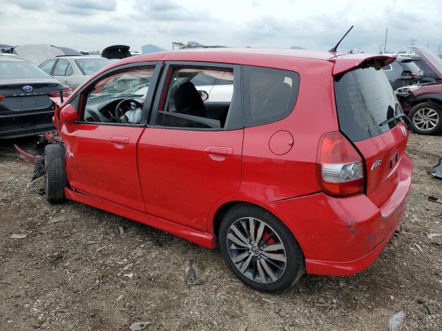 JHMGD38657S004944 - 2007 HONDA FIT S 红色 照片 2