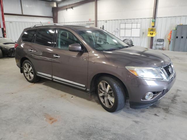 5N1AR2MN1FC659221 - 2015 NISSAN PATHFINDER S GRAY photo 4