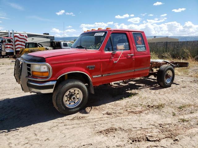 1FTHX26F3VEA63903 - 1997 FORD F250 RED photo 1