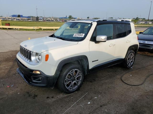 ZACCJBDT0FPB56408 - 2015 JEEP RENEGADE LIMITED WHITE photo 1