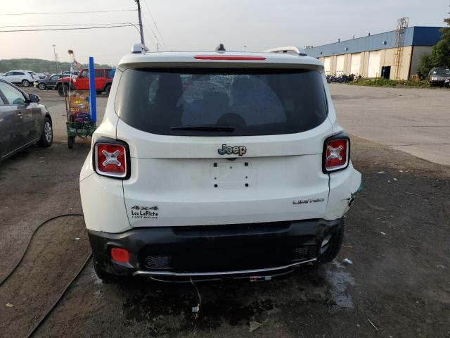 ZACCJBDT0FPB56408 - 2015 JEEP RENEGADE LIMITED WHITE photo 6