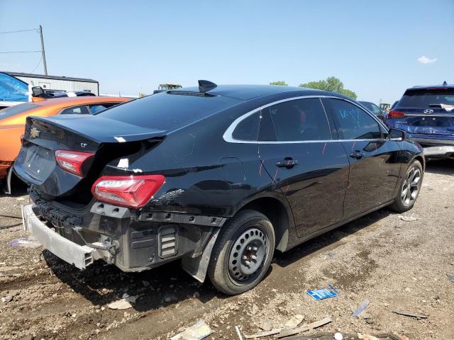 1G1ZD5ST1NF103845 - 2022 CHEVROLET MALIBU LT BLACK photo 3