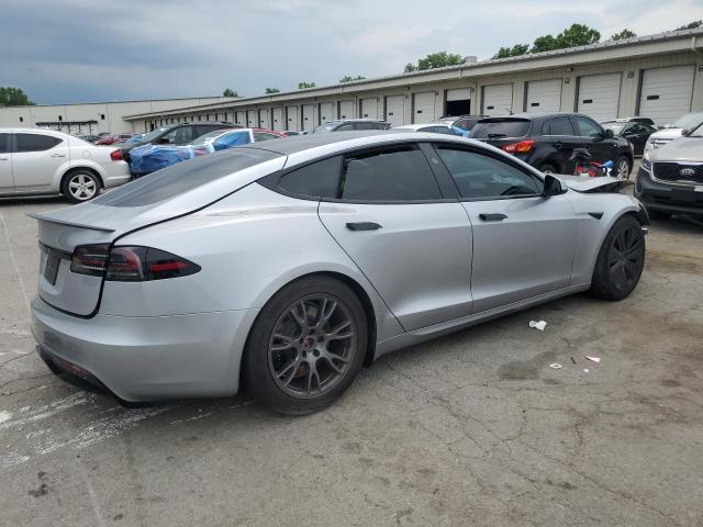 5YJSA1E53RF543874 - 2024 TESLA MODEL S 银色 照片 3