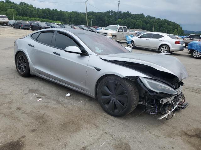 5YJSA1E53RF543874 - 2024 TESLA MODEL S 银色 照片 4
