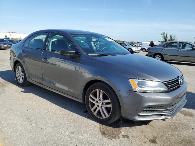 3VW2K7AJ3FM217306 - 2015 VOLKSWAGEN JETTA BASE 灰色 照片 4