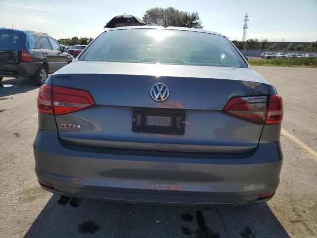 3VW2K7AJ3FM217306 - 2015 VOLKSWAGEN JETTA BASE 灰色 照片 6